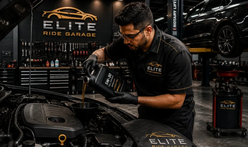 Car Oil Change in Dubai